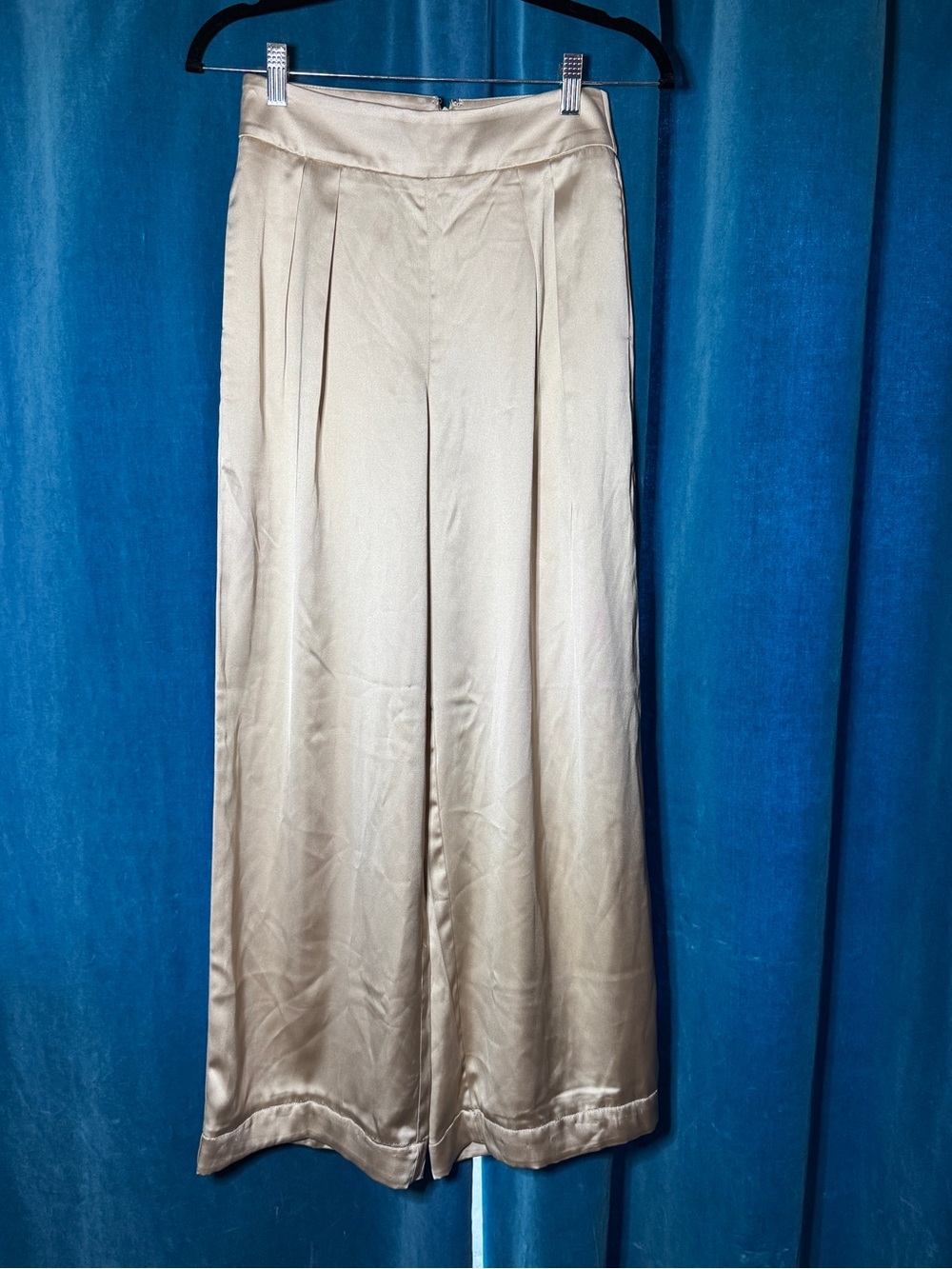 Banana Republic Champagne Satin Pants
